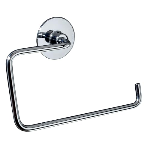 Spirella Porte-Serviette anneau Easy-12x18x6,8cm-Chromé, Grey Spirella Porte-Serviette anneau Easy-12x18x6,8cm-Chromé, Grey von Spirella