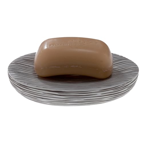 Spirella Seifenschale dekorative Badausstattung Seifenablage Hollis Maße: 13,3 x 10 x 2,4-Weiß Schwarz, Grey Spirella Seifenschale dekorative Badausstattung Seifenablage Hollis Maße: 13,3 x 10 x 2,4-Weiß Schwarz, Grey von Spirella