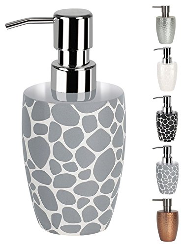 Spirella Seifenspender "Darwin" Flüssigseifen-Spender Steinzeug 300ml Grau Spirella Seifenspender "Darwin" Flüssigseifen-Spender Steinzeug 300ml Grau von Spirella