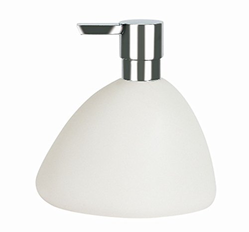 Spirella Seifenspender Etna Flüssigseifen-Spender Polyresin Steinoptik Weiß 400ml, Unique Spirella Seifenspender Etna Flüssigseifen-Spender Polyresin Steinoptik Weiß 400ml, Unique von Spirella