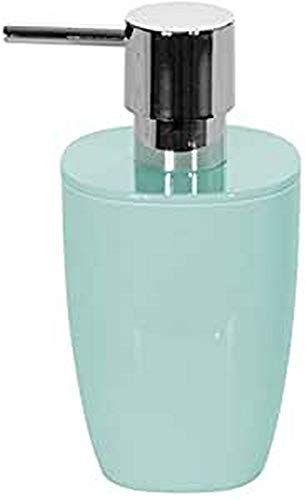 Spirella Seifenspender "Pure" Flüssigseifen-Spender 300ml Langliebig und Robust Mint Grün, 15 x 7.5 x 7.5 cm von Spirella