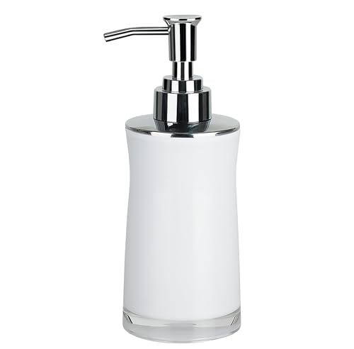 Spirella Seifenspender "Sydney" | mit Edelstahlpumpe | Flüssigseifen-Spender | Acryl | 200ml | Langliebig und Robust | Weiß Spirella Seifenspender "Sydney" | mit Edelstahlpumpe | Flüssigseifen-Spender | Acryl | 200ml | Langliebig und Robust | Weiß von Spirella