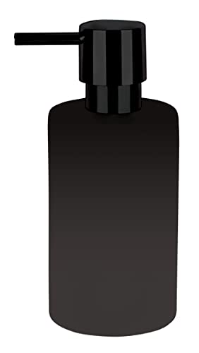 Spirella Seifenspender Tube | mit Edelstahlpumpe | Flüssigseifen-Spender | Porzellan | 300ml | Langliebig und Robust | matt schwarz, Keramik, Noir Mat Spirella Seifenspender Tube | mit Edelstahlpumpe | Flüssigseifen-Spender | Porzellan | 300ml | Langliebig und Robust | matt schwarz, Keramik, Noir Mat von Spirella