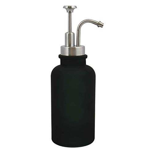 Spirella Seifenspender Yoko | mit Edelstahlpumpe | Desinfektionsspender | Glas | 300ml | Langliebig und Robust | Dunkelgrün Spirella Seifenspender Yoko | mit Edelstahlpumpe | Desinfektionsspender | Glas | 300ml | Langliebig und Robust | Dunkelgrün von Spirella