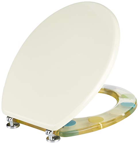 Spirella Tapas-W.C. Punkt (weißer Deckel/Sitz transp 1241963, Estandar Spirella Tapas-W.C. Punkt (weißer Deckel/Sitz transp 1241963, Estandar von Spirella