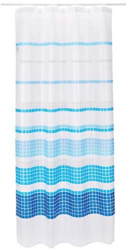 Spirella Textil Marbelle blau 120 x 200 1207319 weiß Estandar von Spirella