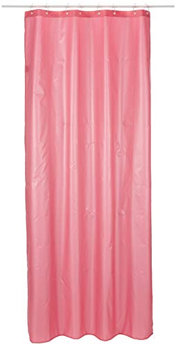 Spirella Textilvorhang Primo Hot Pink 120 x 200 1212284, Weiß, Estandar von Spirella
