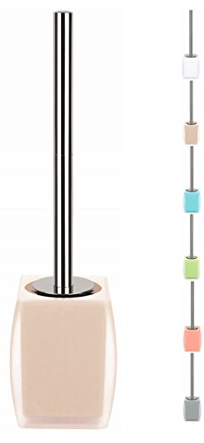 Spirella WC Bürste Klobürste Toilettenbürste hochwertig „Freddo“ mit hygienischem Behälter Beige Spirella WC Bürste Klobürste Toilettenbürste hochwertig „Freddo“ mit hygienischem Behälter Beige von Spirella