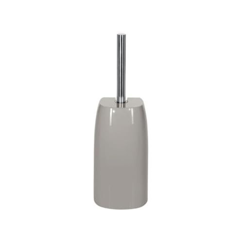 Spirella 1018257 WC Bürste Klobürste Toilettenbürste hochwertig „Pure“ ØxH: 12 x 35,5cm - Taupe von Spirella