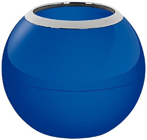 Spirella Zahnputzbecher Zahnbürstenhalter Bowl 8,5x10,5 cm Blau von Spirella