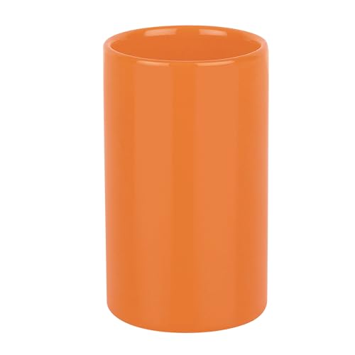 Spirella Zahnputzbecher Zahnbürstenhalter Keramik Tube 7x11,5 cm Orange Spirella Zahnputzbecher Zahnbürstenhalter Keramik Tube 7x11,5 cm Orange von Spirella