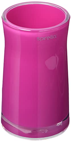 Spirella Zahnputzbecher Zahnbürstenhalter "Sydney" 6,5x12,5 cm Pink von Spirella
