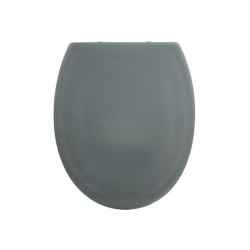Spirella Toilettendeckel oval Klodeckel mit Quick-Release-Funktion und Softclose Absenkautomatik. Antibakterielle Klobrille aus Thermoplast und rostfreiem Edelstahl abnehmbar - Anthrazit Spirella Toilettendeckel oval Klodeckel mit Quick-Release-Funktion und Softclose Absenkautomatik. Antibakterielle Klobrille aus Thermoplast und rostfreiem Edelstahl abnehmbar - Anthrazit von Spirella