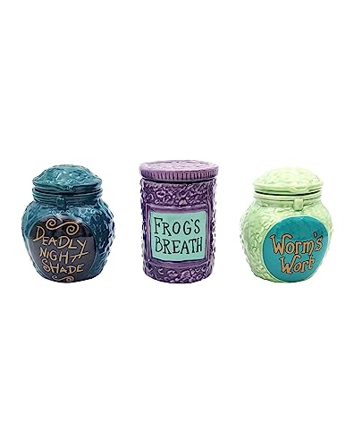 Spirit Halloween The Nightmare Before Christmas Potion Jars – 3 Pack | Officially Licensed | NBC | Home Decor von Spirit Halloween