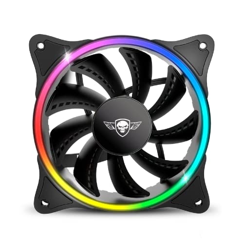 SPIRIT OF GAMER - Watercooling AIRFORCE Series CIRCLE RGB - Gehäuselüfter 120 mm PC-Hintergrundbeleuchtung Silent - Adressierbare RGB-Beleuchtung - 9 Dynamische Gebogene Blades SPIRIT OF GAMER - Watercooling AIRFORCE Series CIRCLE RGB - Gehäuselüfter 120 mm PC-Hintergrundbeleuchtung Silent - Adressierbare RGB-Beleuchtung - 9 Dynamische Gebogene Blades von SPIRIT OF GAMER