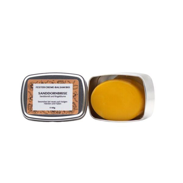 Spirit of Rügen Sanddornbrise fester Bio Creme-Balsam von Spirit of Rügen