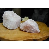 Big Raw Rose Quartz Chunks von Spiritcrystalgems