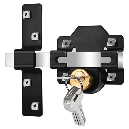 Langes Wurftor, 50 mm, Einsteckschloss für Holztür und Tor, doppelseitige Verriegelung, 5 Schlüssel Langes Wurftor, 50 mm, Einsteckschloss für Holztür und Tor, doppelseitige Verriegelung, 5 Schlüssel von Spiritseek