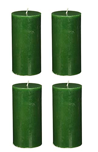 Spiritual World Home Dekorative stark duftende Kerzen mit aromatischer Säulenkerze mit Cannabis-Duft, Lange brennende Aromatherapie-Weihnachtskerzen Geschenkset (4er-Pack) (4,5"x 2" Durchmesser) von Spiritual World