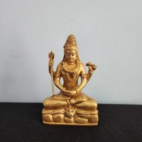 Shiva Statue - 15 cm L Lord Skulptur Mit Dreizack Tempel Garten Dekor Maha Dev Shivji Geschenkidee von Spiritualityarts