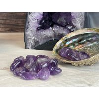Amethyst Trommelstein Amethyst Trommelstein von SpirituellerAlltag