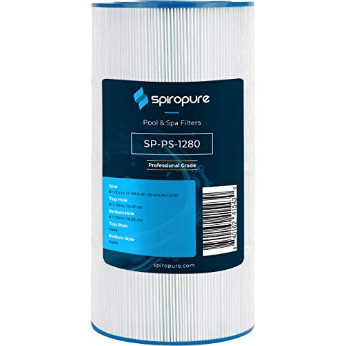 SpiroPure Ersatz für Star Clear II C1500 C800 Pleatco PA80 Unicel C-8600 Hayward CX800RE Whirlpool Spa Pool Filter Ersatzkartusche von SpiroPure
