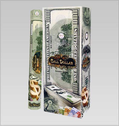 Flute Rufen Sie Dollar an Räucherstäbchen 6 Packung von Spiru
