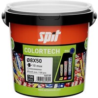 Spit - Colortech Universal Zwei-Komponenten-Dübel - 8 x 50 mm - Mit Sechskantschraube - Eimer mit 100 Stück 565189 Spit - Colortech Universal Zwei-Komponenten-Dübel - 8 x 50 mm - Mit Sechskantschraube - Eimer mit 100 Stück 565189 von Spit