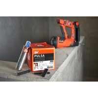 Spit Pulsa Nagel C6 20 mm- Standardnägel mit Gas für Beton und Stein, 20 mm, 1500 Stk, inkl. 3 Kartu Spit Pulsa Nagel C6 20 mm- Standardnägel mit Gas für Beton und Stein, 20 mm, 1500 Stk, inkl. 3 Kartu von Spit