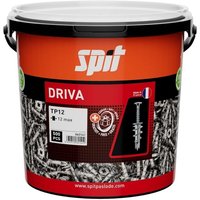 Spit - Selbstbohrender Metalldübel driva TP12 für Gipskartonplatten - Eimer mit 500 Stück 060141 von Spit