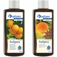 Spitzner - 2 Düfte Orange und Anis Orange Vorteilspack Saunaaufguss mit je 190 ml von Spitzner
