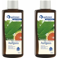 2 Düfte Salbei Grapefruit 2er Set Vorteilspack Saunaaufguss je 190ml - Spitzner 2 Düfte Salbei Grapefruit 2er Set Vorteilspack Saunaaufguss je 190ml - Spitzner von Spitzner