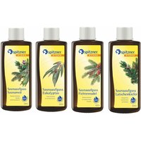 Spitzner - Saunaaufguss 4er Set Eukalyptus Fichtennadel Latschenkiefer Saunamed 4x 190ml von Spitzner