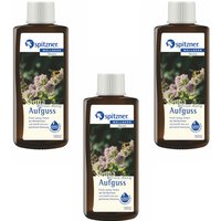 Spitzner - Saunaaufguss Melisse Honig 190 ml 3er Vorteilspack Aufgussset von Spitzner