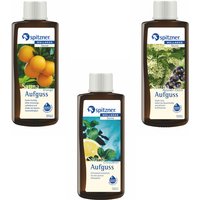 Spitzner - Saunaaufguss Vorteilspack 3er Orange Citrus Holunder Cassis je 190 ml von Spitzner