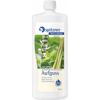 Spitzner - Saunaaufguss Zitronengras Basilikum 1 Liter 8850061 von Spitzner