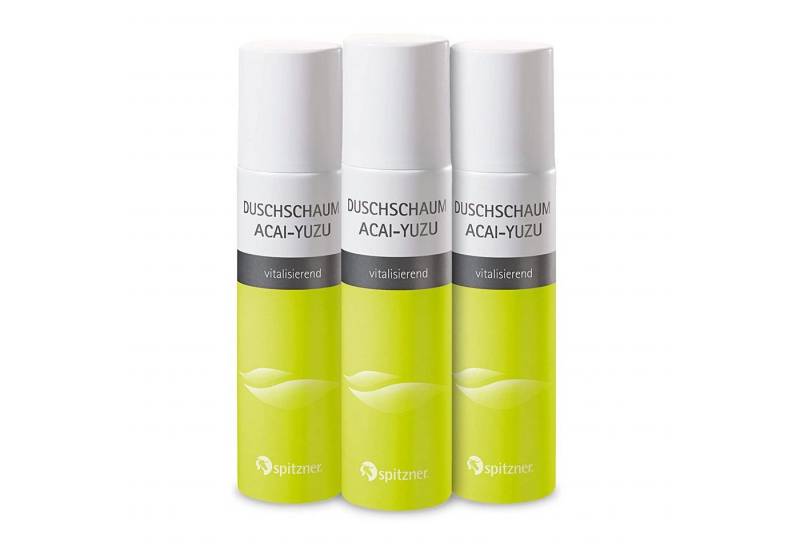Spitzner Sauna-Aufgussset Spitzner Duschschaum Set LebensFreude 3x 150 ml Vitalisierende von Spitzner