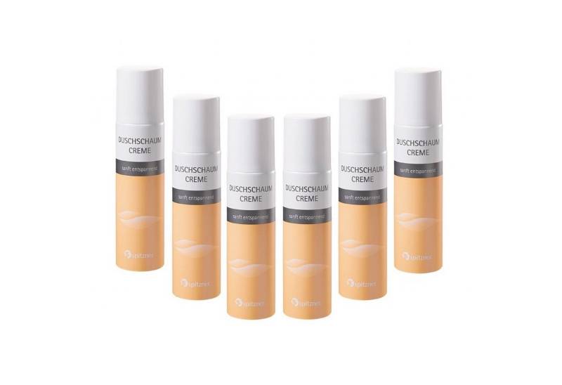 Spitzner Sauna-Aufgussset Spitzner Duschschaum Set Creme Gefühl 6x 50 ml Entspannende von Spitzner