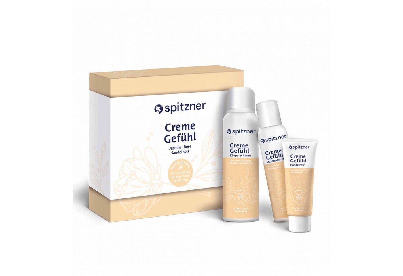 Spitzner Sauna-Aufgussset Spitzner Geschenkset CremeGefühl mit Duschschaum Körperschaum Spitzner Sauna-Aufgussset Spitzner Geschenkset CremeGefühl mit Duschschaum Körperschaum von Spitzner