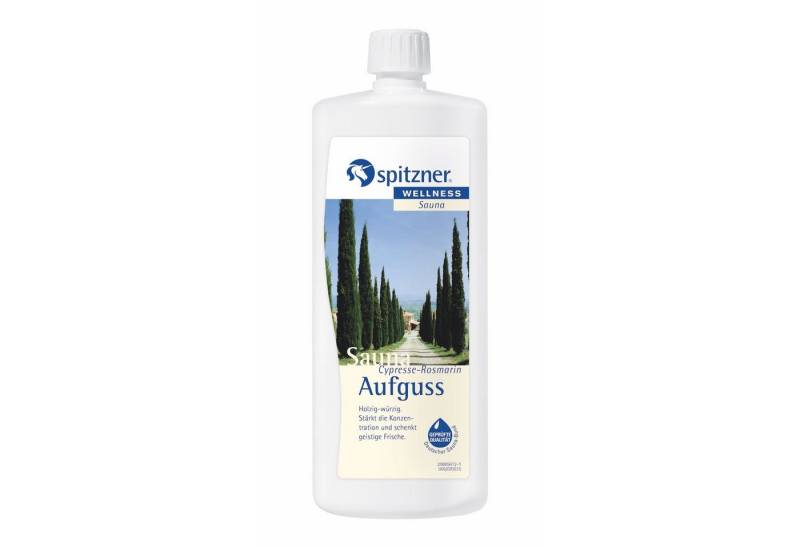 Spitzner Aufgusskonzentrat Spitzner Saunaaufguss Cypresse Rosmarin 1 Liter 8850002 von Spitzner