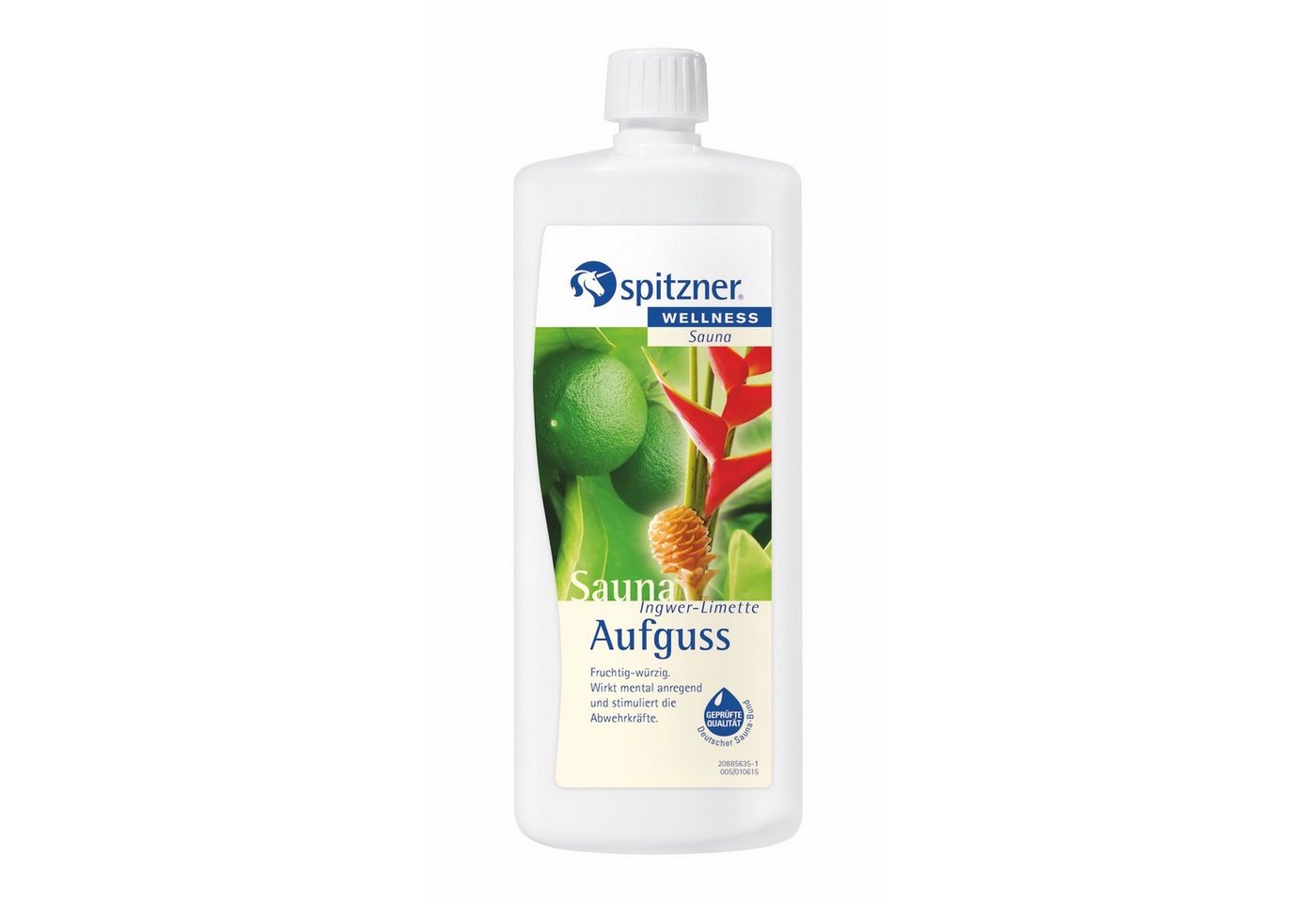 Spitzner Aufgusskonzentrat Spitzner Saunaaufguss Ingwer Limette 1 Liter 8850018 von Spitzner