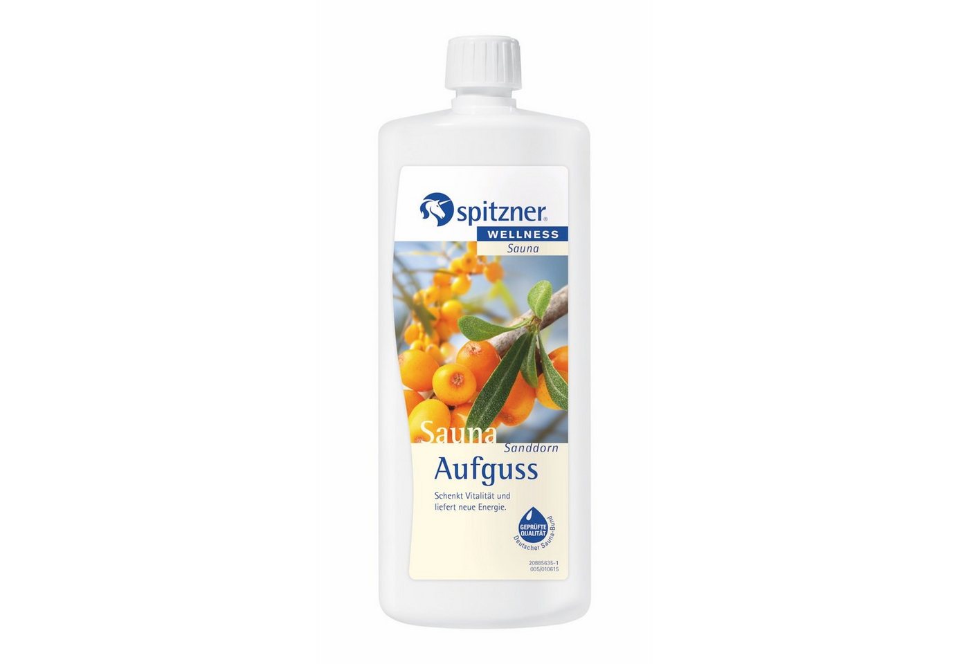 Spitzner Aufgusskonzentrat Spitzner Saunaaufguss Sanddorn 1 Liter (1000 ml) Wellness Konzentrat von Spitzner