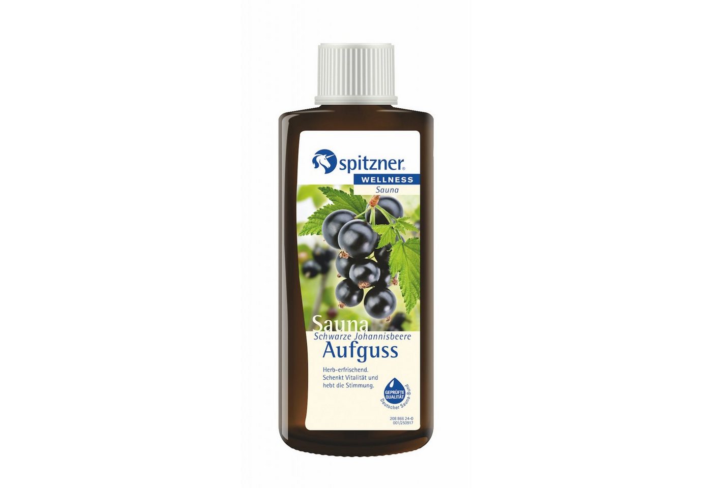 Spitzner Aufgusskonzentrat Spitzner Saunaaufguss Schwarze Johannisbeere 190 ml Konzentrat 8850094 von Spitzner