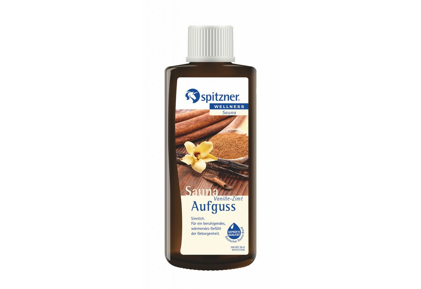 Spitzner Aufgusskonzentrat Spitzner Saunaaufguss Vanille-Zimt 190 ml Wellness Konzentrat 8850097 von Spitzner