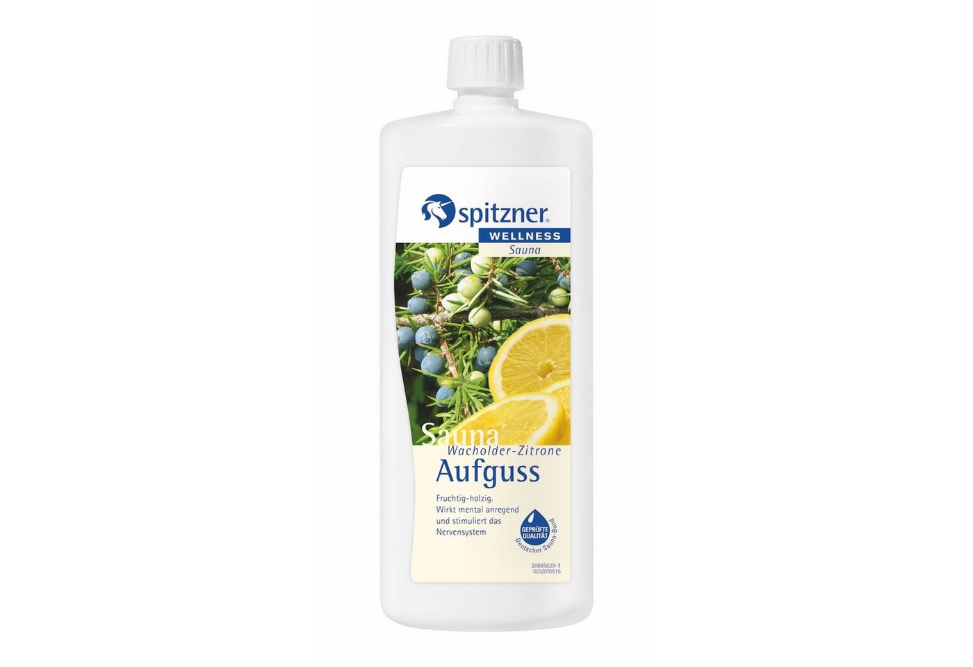 Spitzner Aufgusskonzentrat Spitzner Saunaaufguss Wacholder Zitrone 1 Liter (1000 ml) von Spitzner