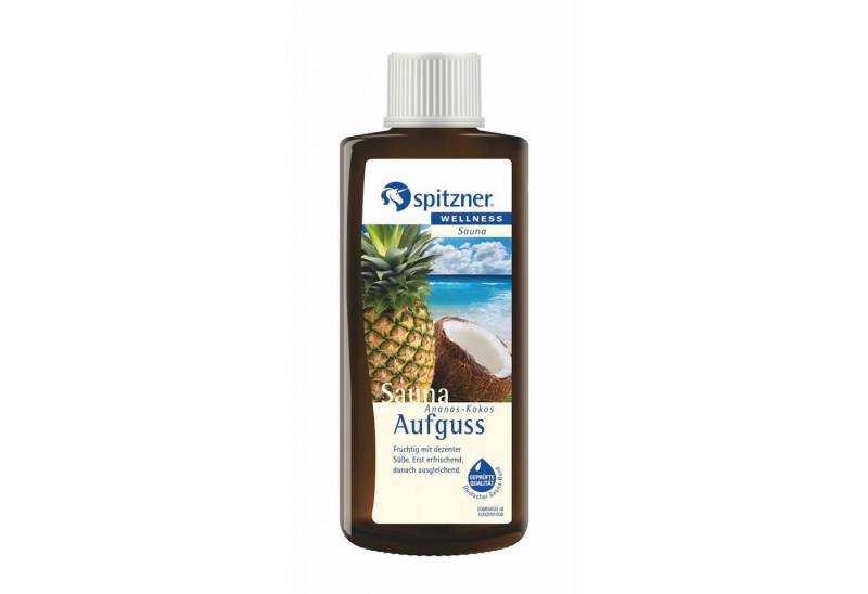 Spitzner Aufgusskonzentrat Spitzner Saunaaufguss Wellness Ananas-Kokos 190ml Sauna Aufguss von Spitzner