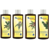Spitzner Saunaaufguss 4er Set Eukalyptus Fichtennadel Latschenkiefer Saunamed 4x 190ml von Spitzner
