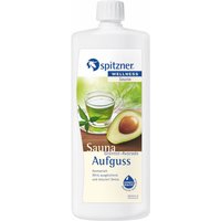 Spitzner Saunaaufguss Grüntee Avocado 1 Liter (1000 ml) Konzentrat 8850075 von Spitzner