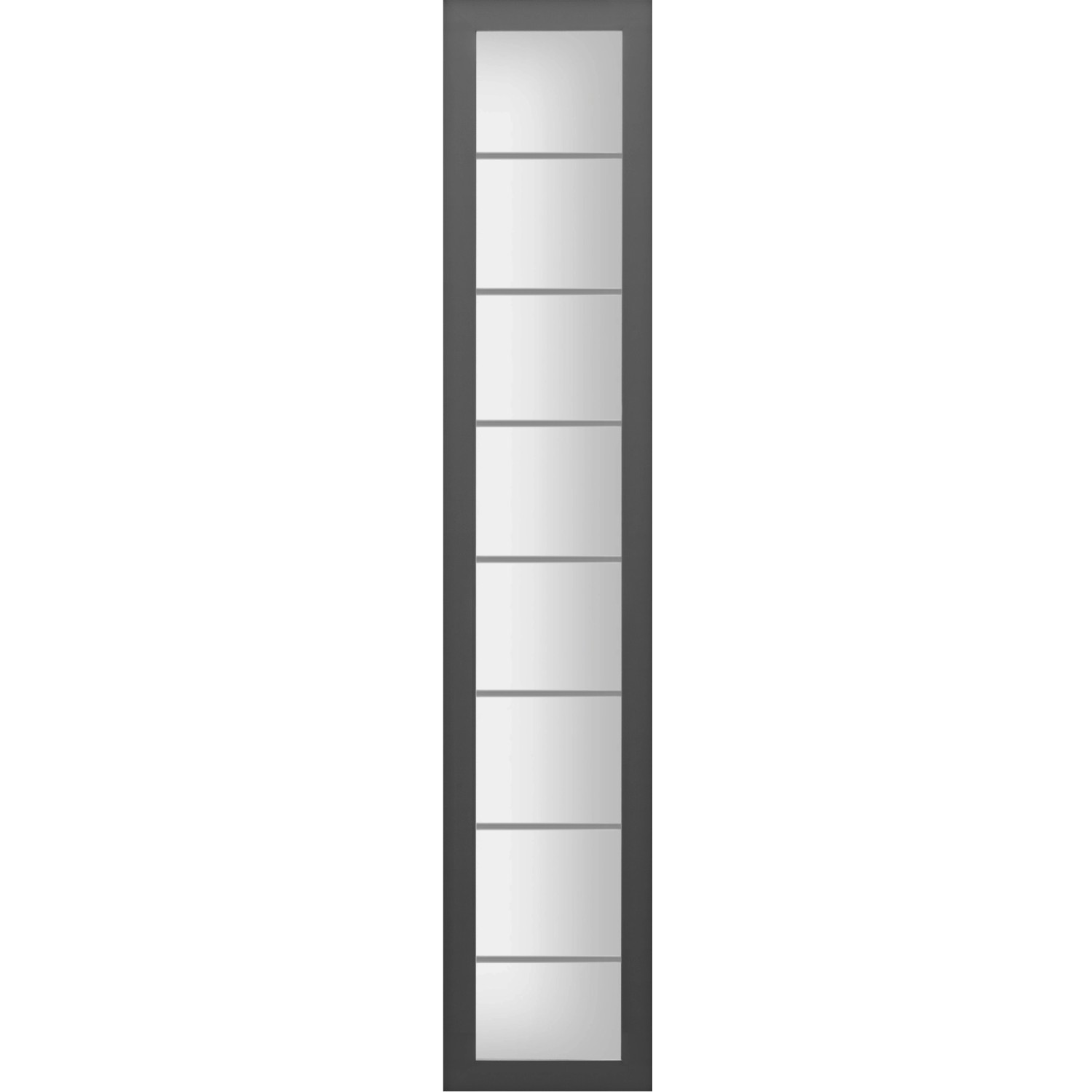 Splendoor Seitenteil für Moderno Haustür 210 cm x 39 cm Anthrazit Metallic-Weiß von Splendoor Moderno