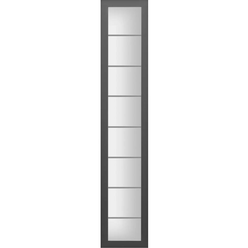 Splendoor Seitenteil für Moderno Haustür 210 cm x 39 cm Anthrazit Metallic-Weiß von Splendoor Moderno